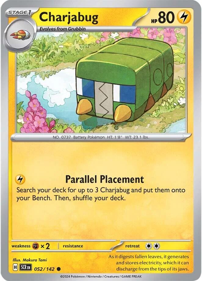 Charjabug card artwork