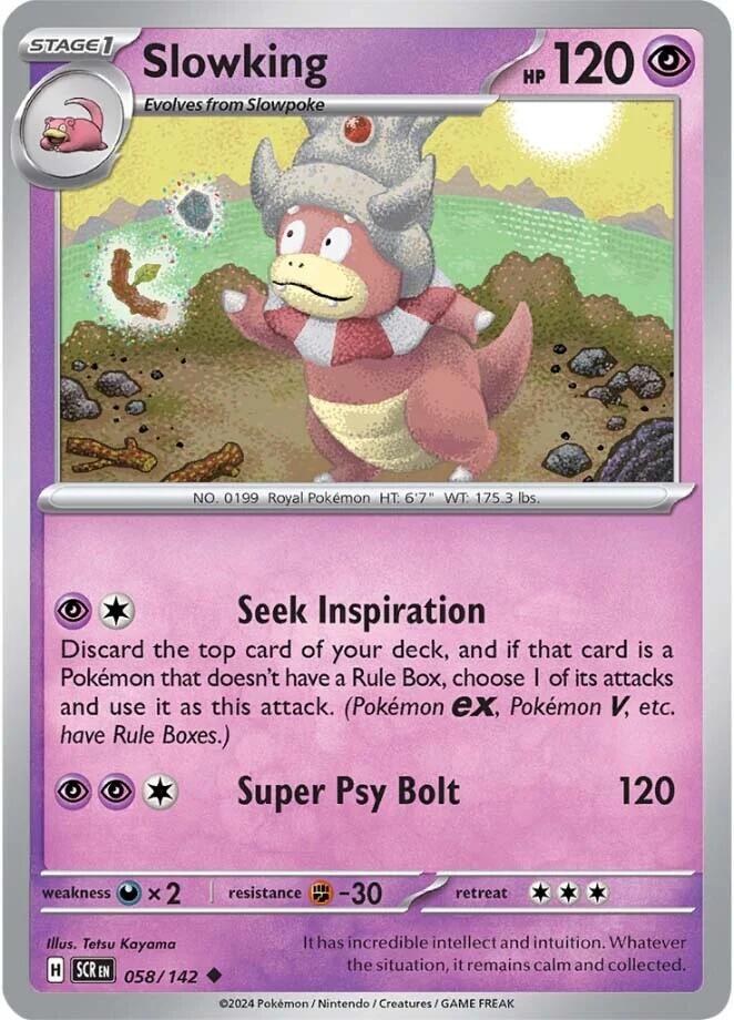 Slowking card artwork