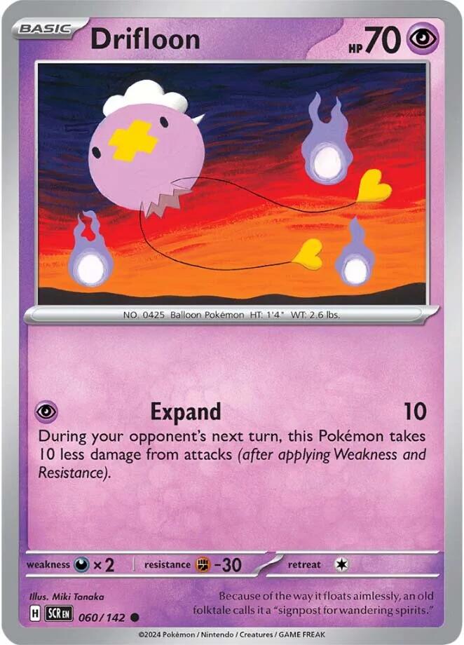 Drifloon card artwork
