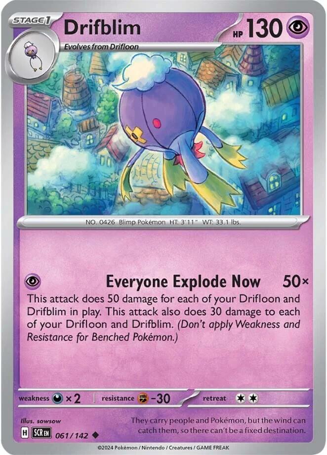Drifblim card artwork
