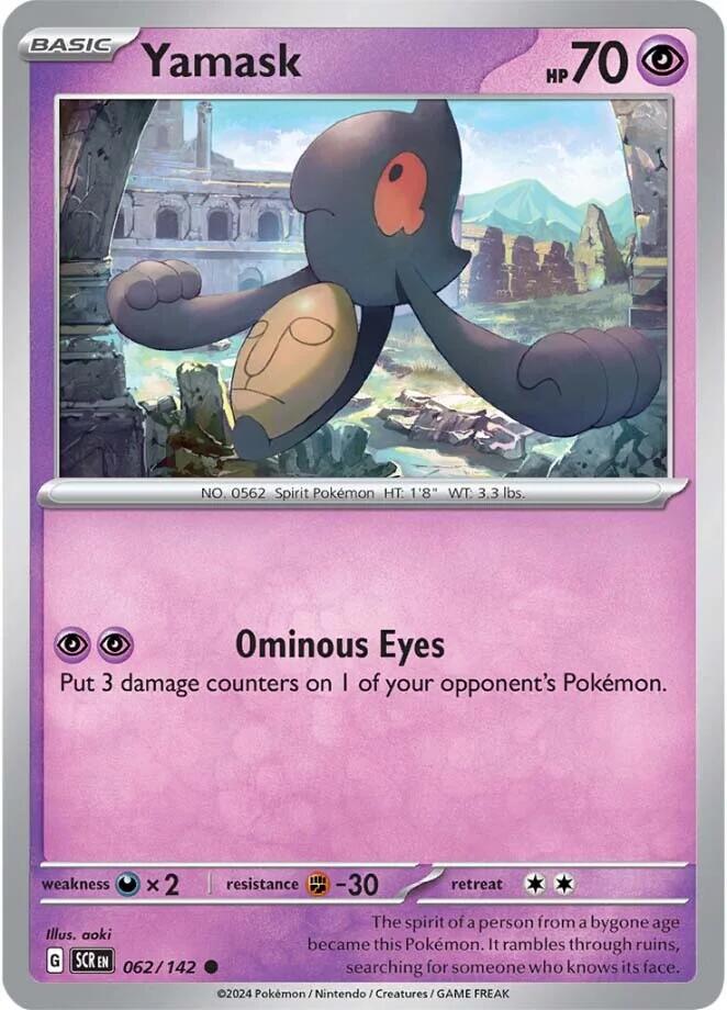 Yamask card artwork