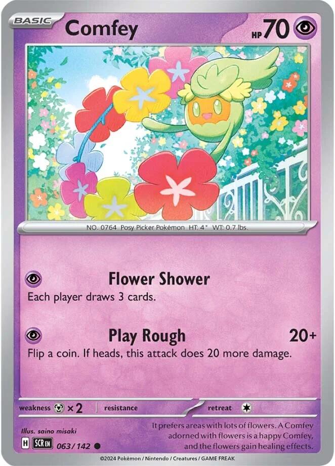 Comfey card artwork