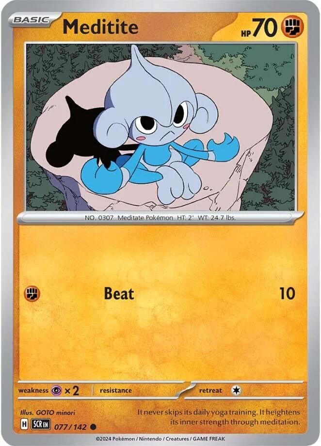 Meditite card artwork