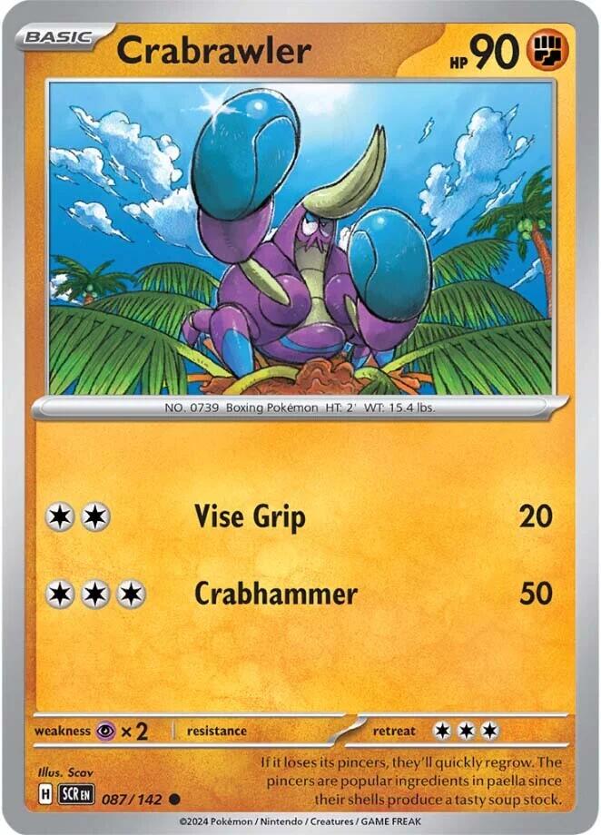 Crabrawler card artwork