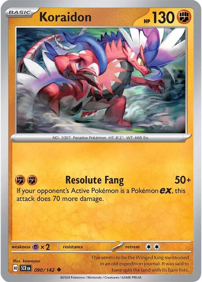Koraidon card artwork