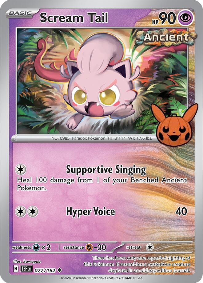 Scream Tail card artwork