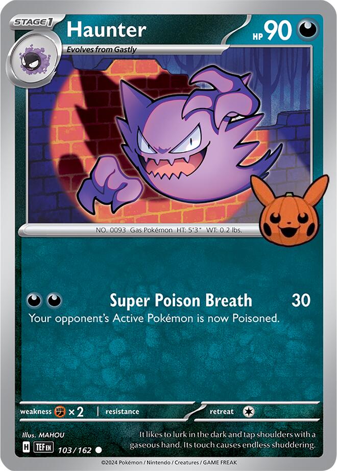 Haunter card artwork