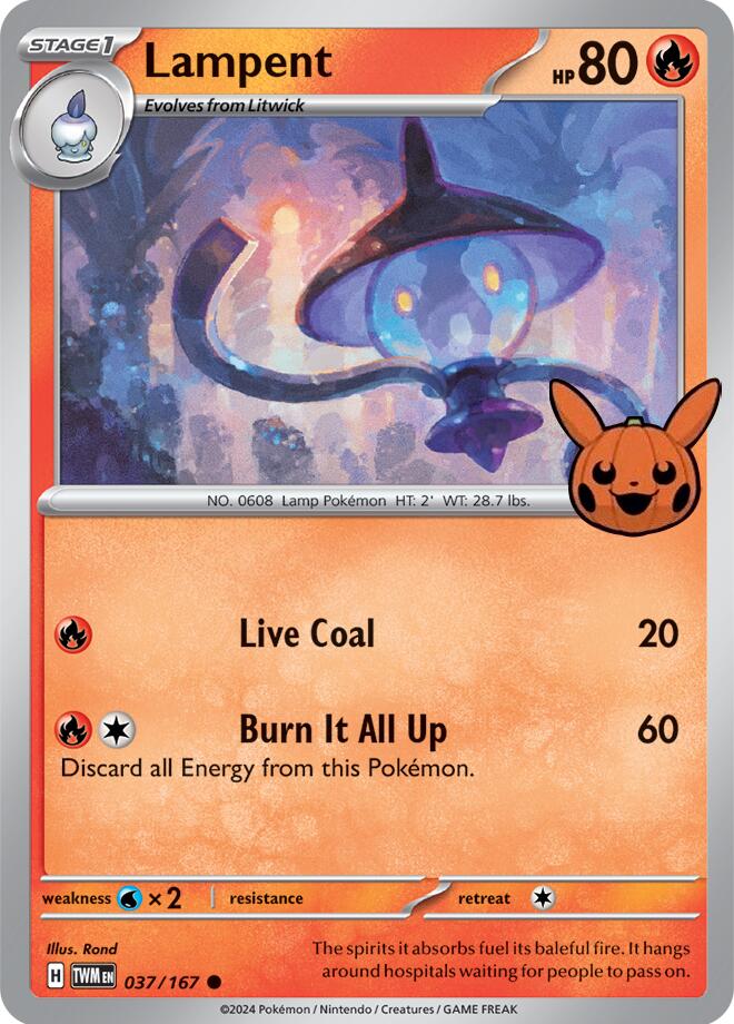 Lampent card artwork
