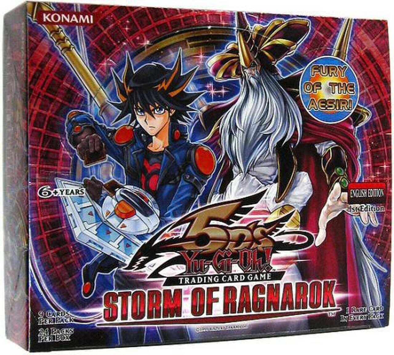 Details about   YuGiOh 1st Edition 5D's Storm of Ragnarok Booster Pack New 