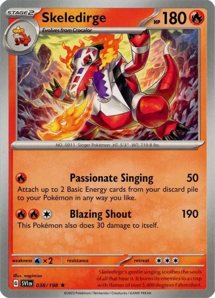 Skeledirge card artwork