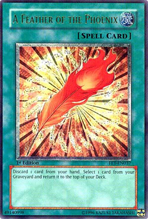 A Feather of the Phoenix (UTR) - Flaming Eternity - YuGiOh