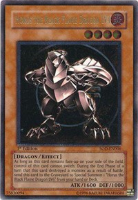 Yu-Gi-Oh! Horus the Black Flame Dragon LV8! Ultimate Rare! PSA 10