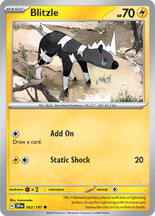 Blitzle card artwork