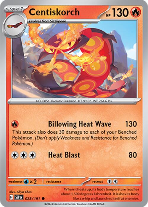 Centiskorch card artwork
