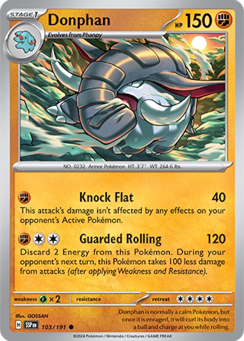 Donphan card artwork