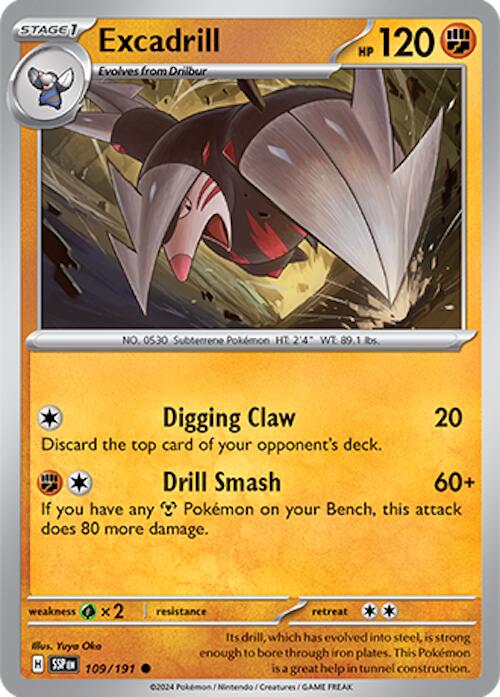 Excadrill card artwork