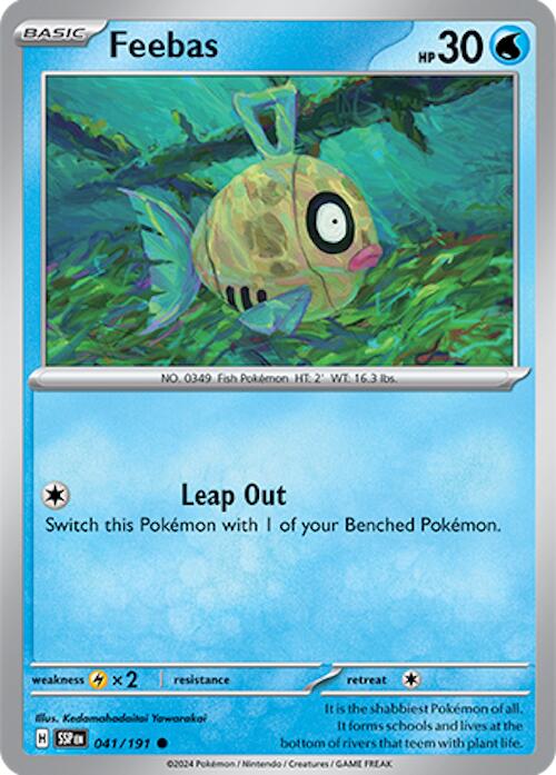 Feebas card artwork