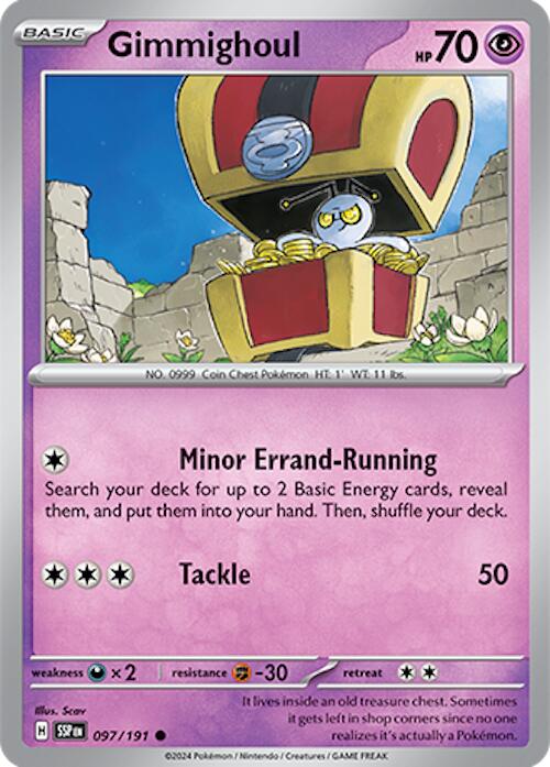 Gimmighoul card artwork