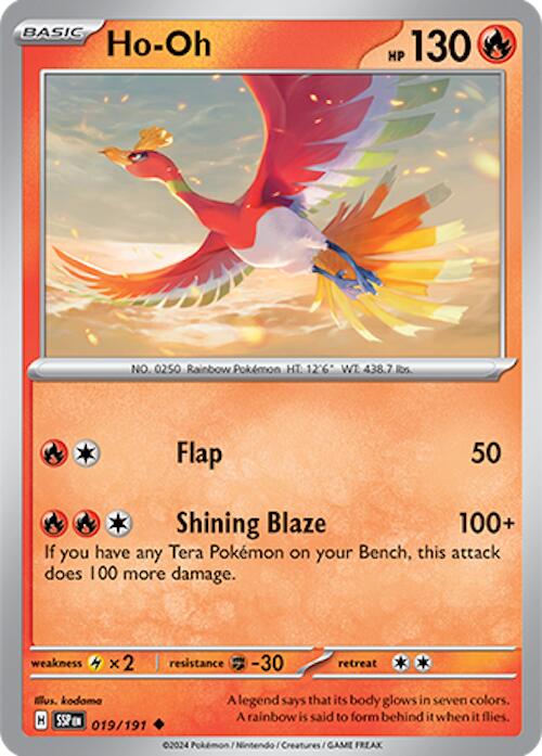 Ho-Oh card artwork