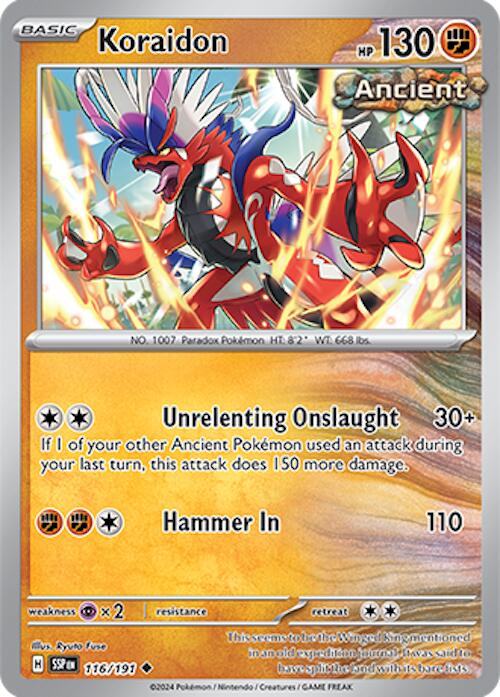 Koraidon card artwork