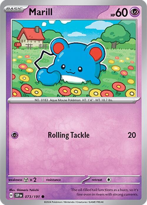 Marill card artwork