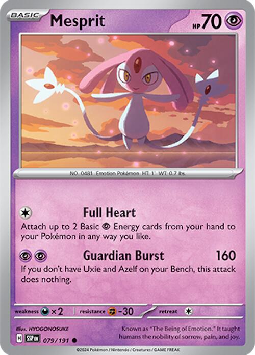 Mesprit card artwork
