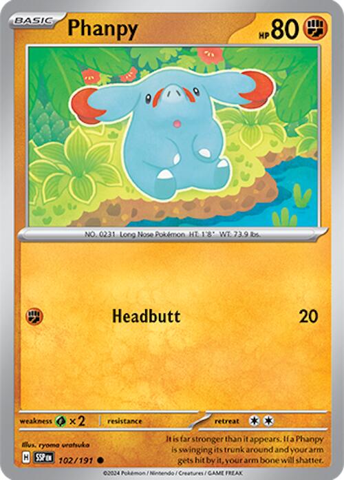 Phanpy card artwork