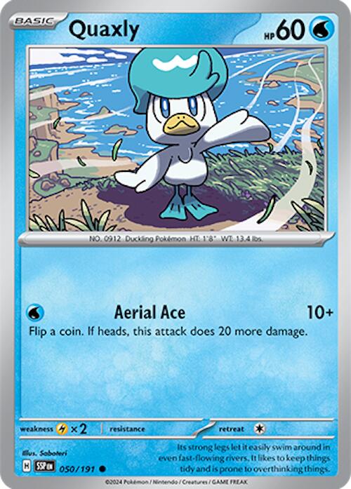 Quaxly card artwork