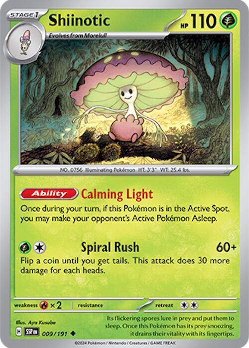 Shiinotic card artwork