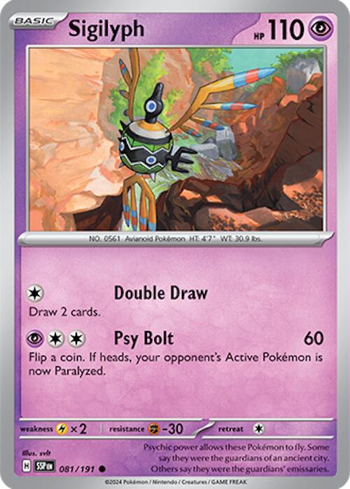 Sigilyph card artwork