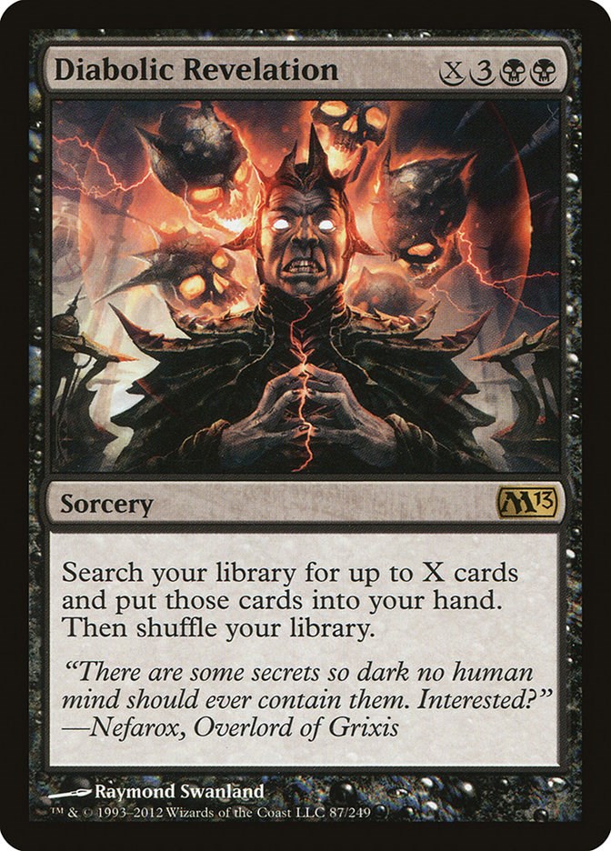 Diabolic Revelation - Magic 2013 (M13) - Magic: The Gathering