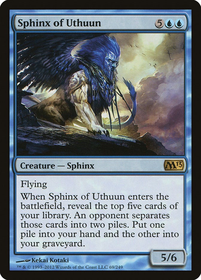 Sphinx of Uthuun - Magic 2013 (M13) - Magic: The Gathering