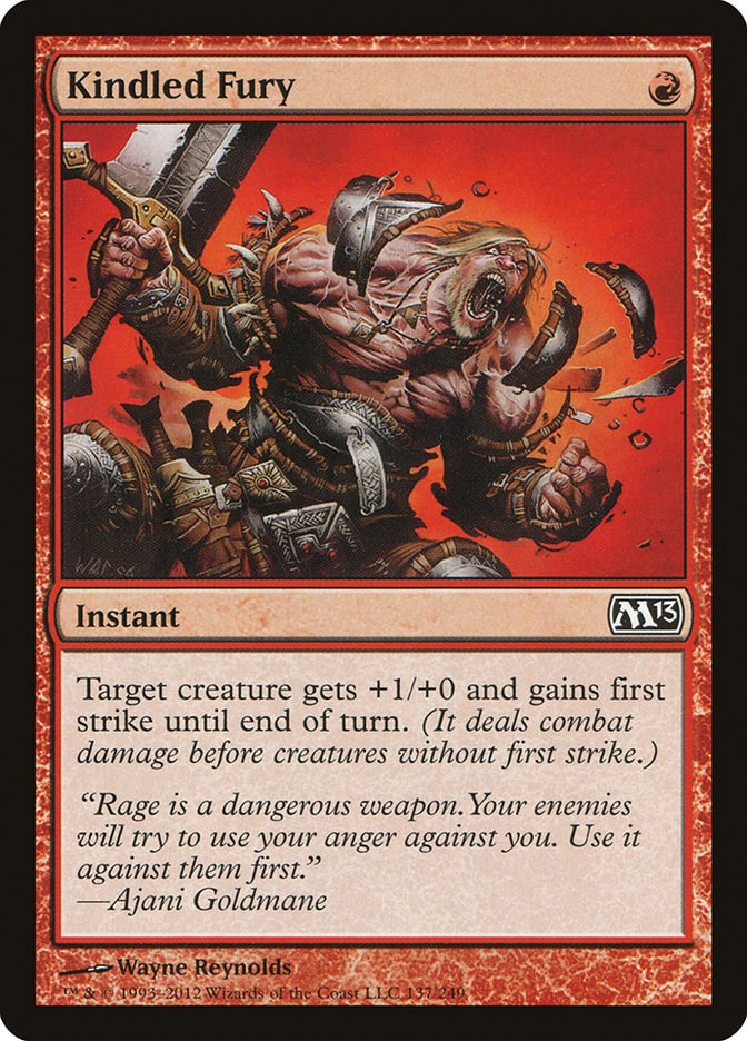 Kindled Fury - Magic 2013 (M13) - Magic: The Gathering