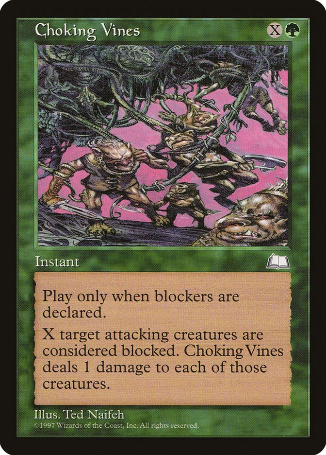 Choking Vines Weatherlight Magic The Gathering
