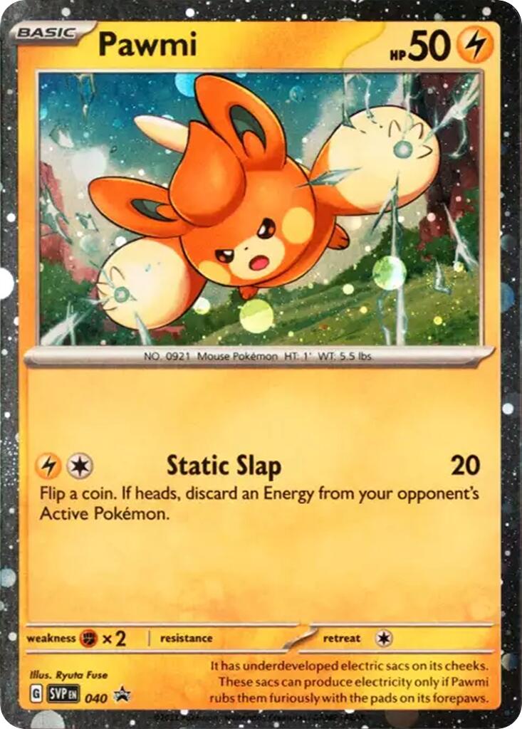 Pawmi - 040 (Cosmos Holo) card artwork