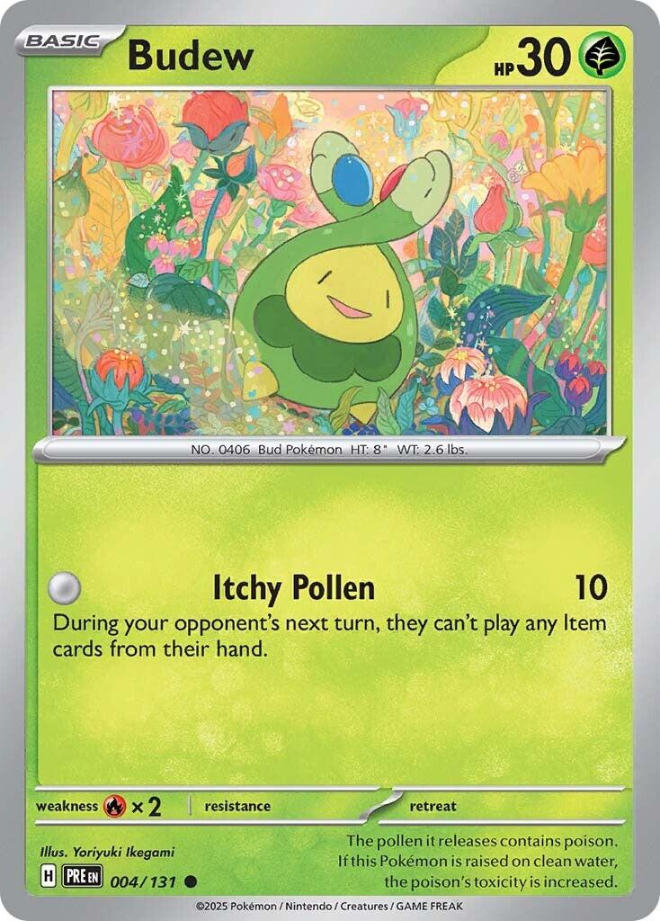 Budew card artwork