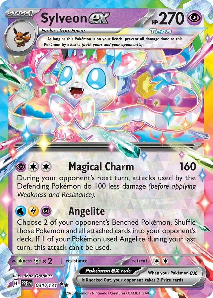 Sylveon ex card artwork