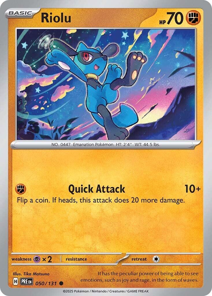 Riolu card artwork