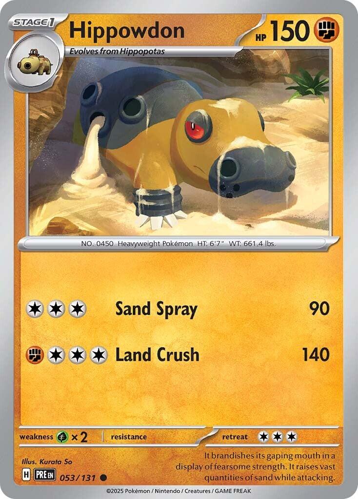 Hippowdon card artwork