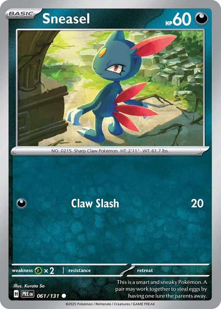 Sneasel card artwork