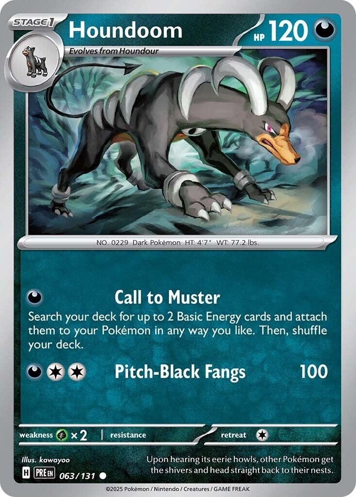Houndoom card artwork