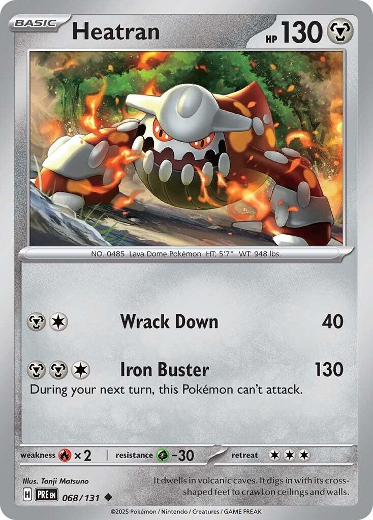 Heatran card artwork