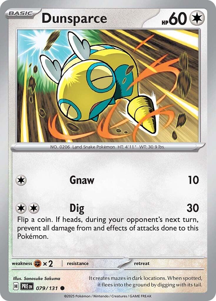Dunsparce card artwork