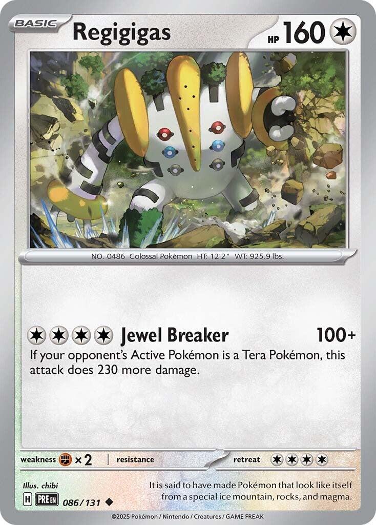 Regigigas card artwork
