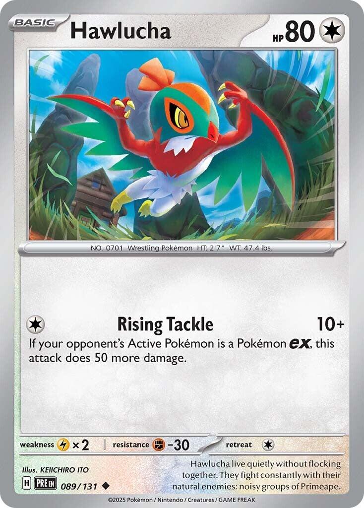 Hawlucha card artwork