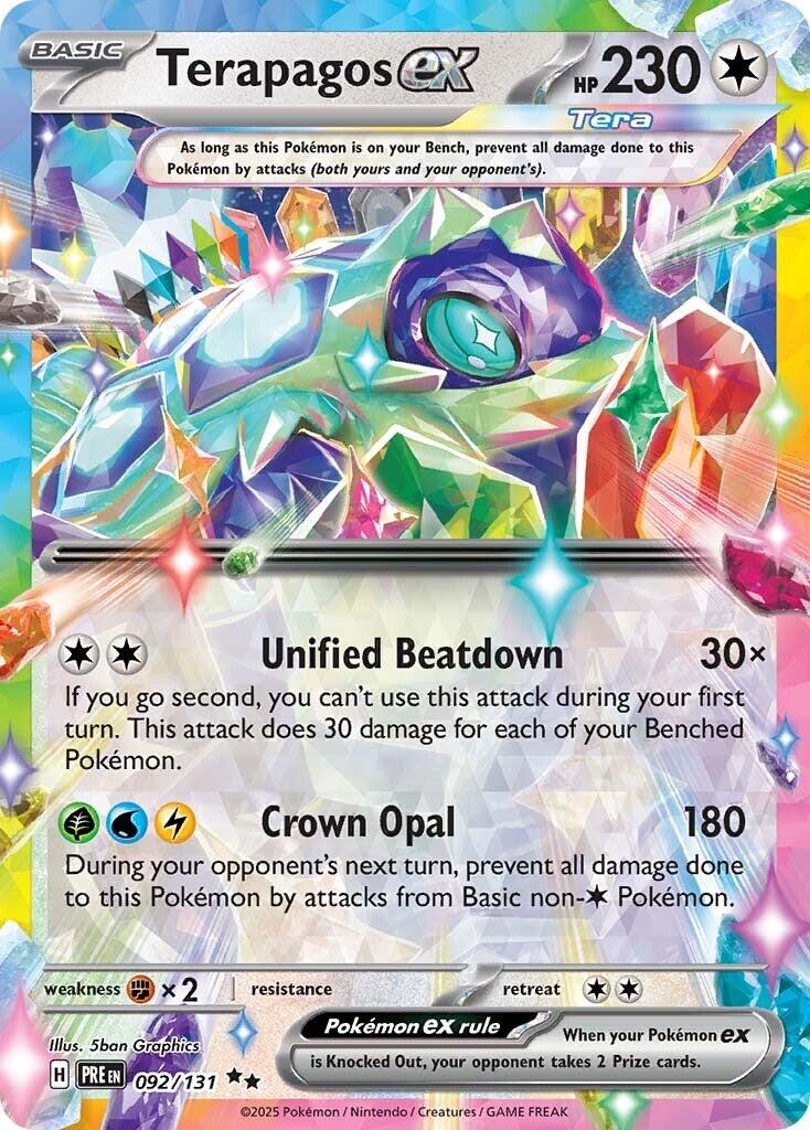 Terapagos ex card artwork