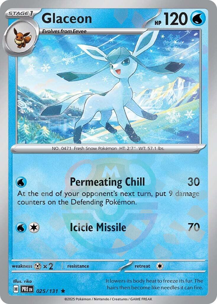 Glaceon (Master Ball Pattern) card artwork