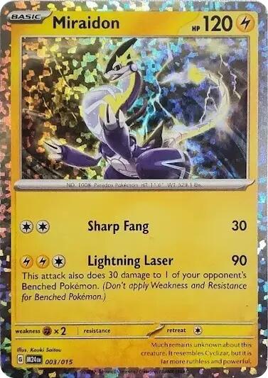 Miraidon card artwork
