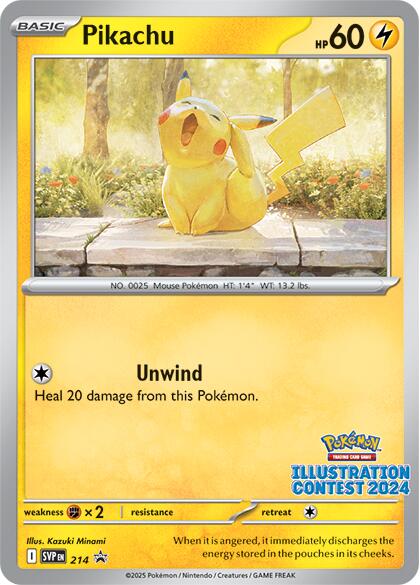 Pikachu (SVP Black Star Promos) — Pokémon TCG card