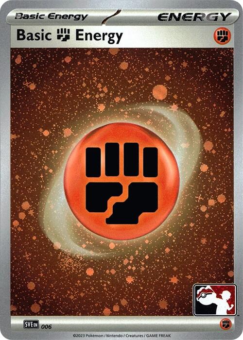 Basic Fighting Energy - 006 (Cosmos Holo) card artwork